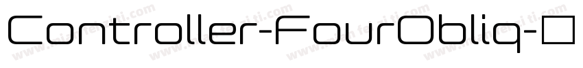 Controller-FourObliq字体转换