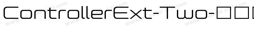 ControllerExt-Two字体转换