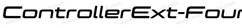 ControllerExt-FourOb字体转换