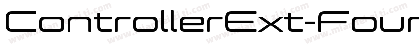 ControllerExt-FourOb字体转换