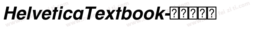 HelveticaTextbook字体转换