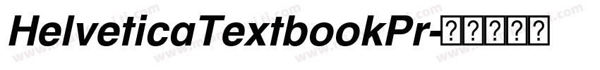 HelveticaTextbookPr字体转换