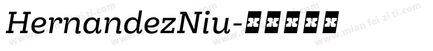 HernandezNiu字体转换