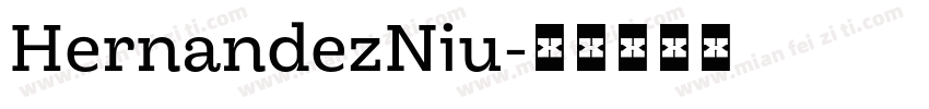 HernandezNiu字体转换