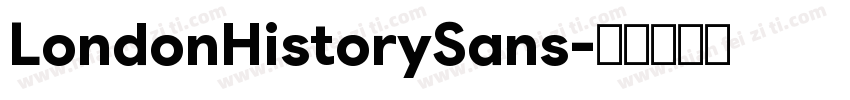 LondonHistorySans字体转换