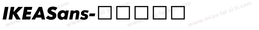 IKEASans字体转换