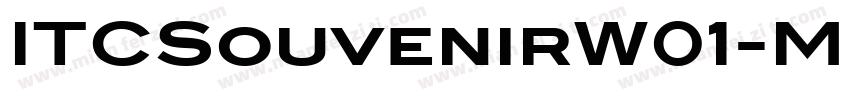 ITCSouvenirW01-Mediu字体转换