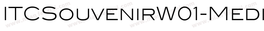 ITCSouvenirW01-Mediu字体转换