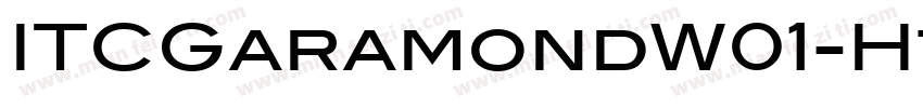 ITCGaramondW01-Htool字体转换
