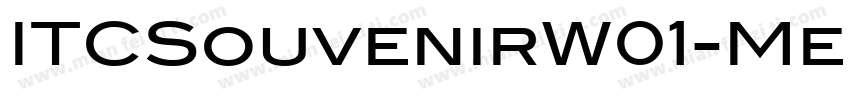 ITCSouvenirW01-Mediu字体转换