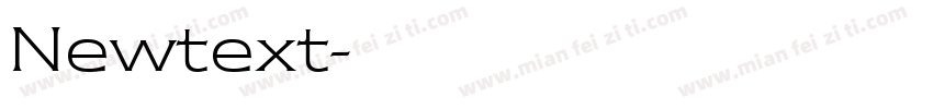 Newtext字体转换