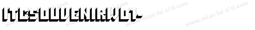 ITCSouvenirW01字体转换