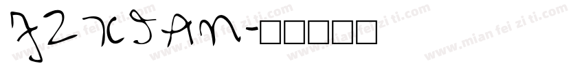 FZXIAN字体转换