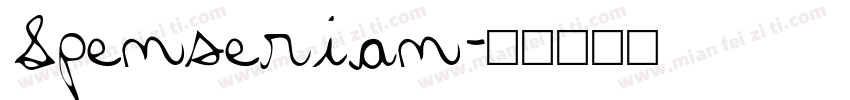 Spenserian字体转换