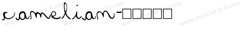 camelian字体转换