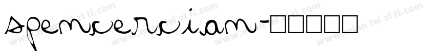 spencercian字体转换