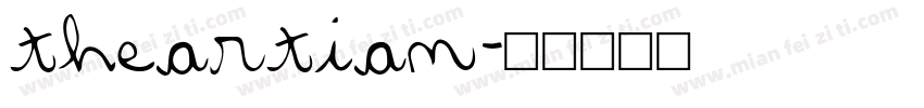 theartian字体转换