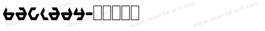 Baglady字体转换