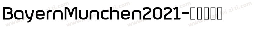 BayernMunchen2021字体转换
