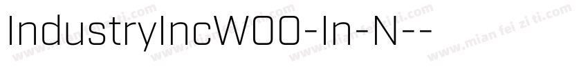 IndustryIncW00-In-N-字体转换