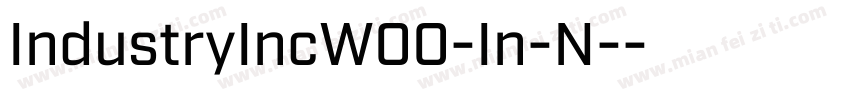 IndustryIncW00-In-N-字体转换