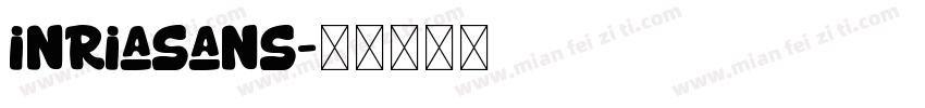 inriasans字体转换