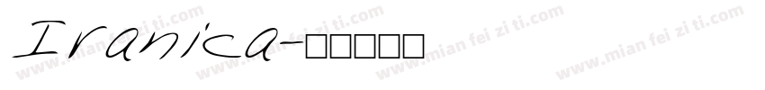 Iranica字体转换