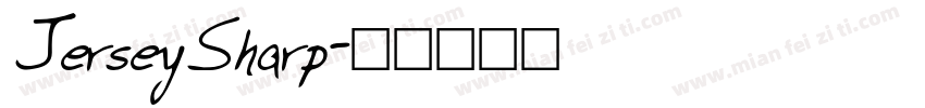JerseySharp字体转换