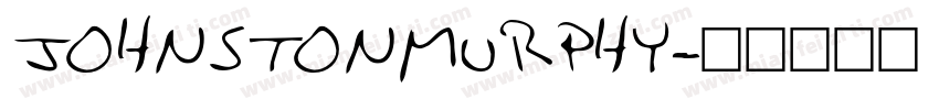 JOHNSTONMURPHY字体转换