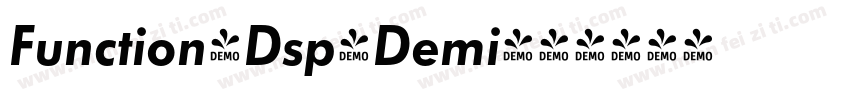 Function-Dsp-Demi字体转换