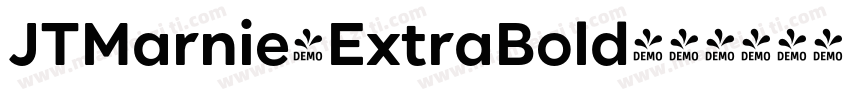 JTMarnie-ExtraBold字体转换