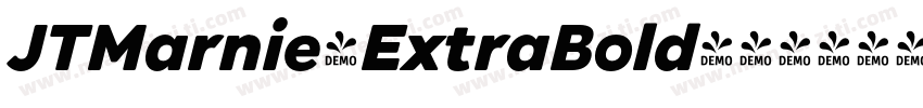JTMarnie-ExtraBold字体转换