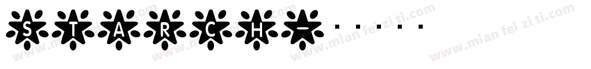 starch字体转换