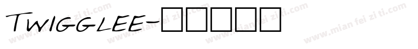 Twigglee字体转换