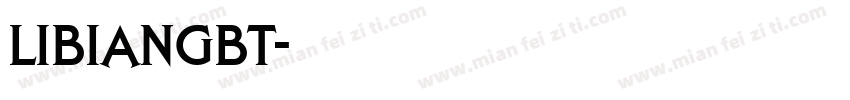LiBianGBT字体转换