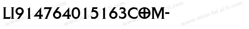 li914764015163com字体转换