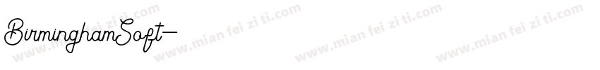 BirminghamSoft字体转换