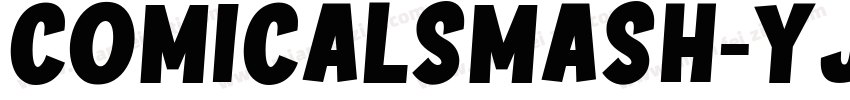 ComicalSmash-YJB4字体转换