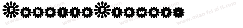 FabellaFlower字体转换