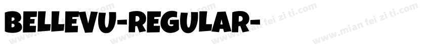 BELLEVU-REGULAR字体转换