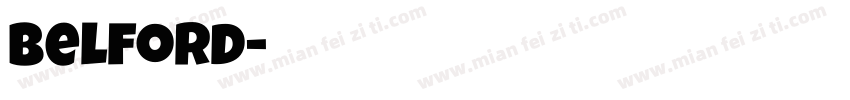 Belford字体转换