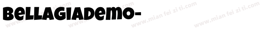 Bellagiademo字体转换