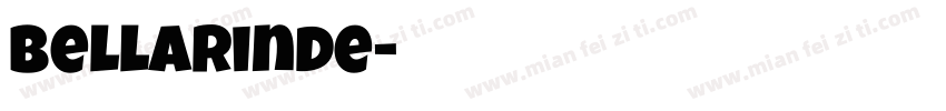Bellarinde字体转换