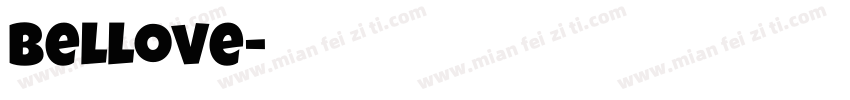 Bellove字体转换