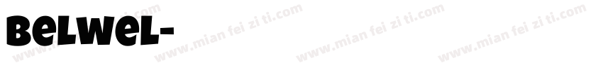 Belwel字体转换