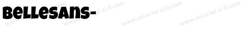 bellesans字体转换