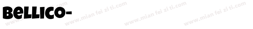 bellico字体转换