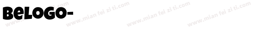 belogo字体转换