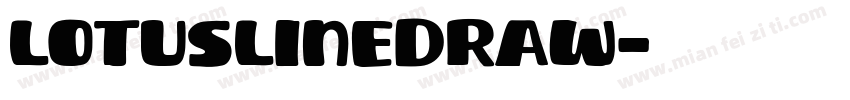 LotusLineDraw字体转换