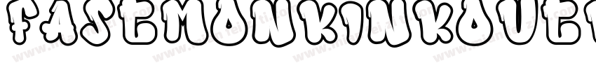 FastMonkInkOutlineRegular-R6lE字体转换